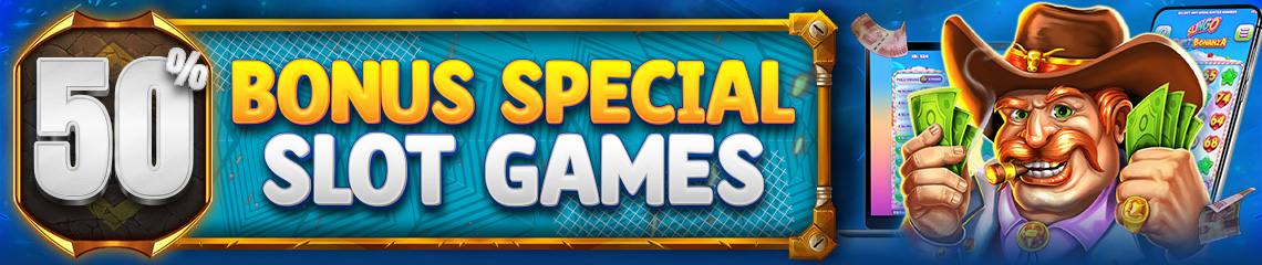 SUPER BONUS SLOT 50%